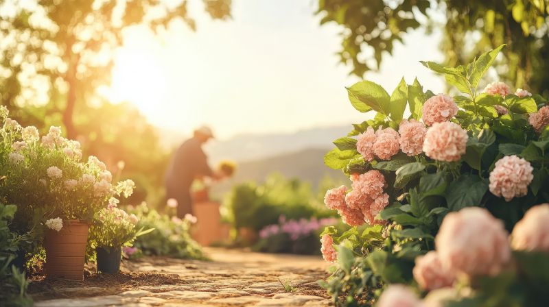Rose Bush Planting detail